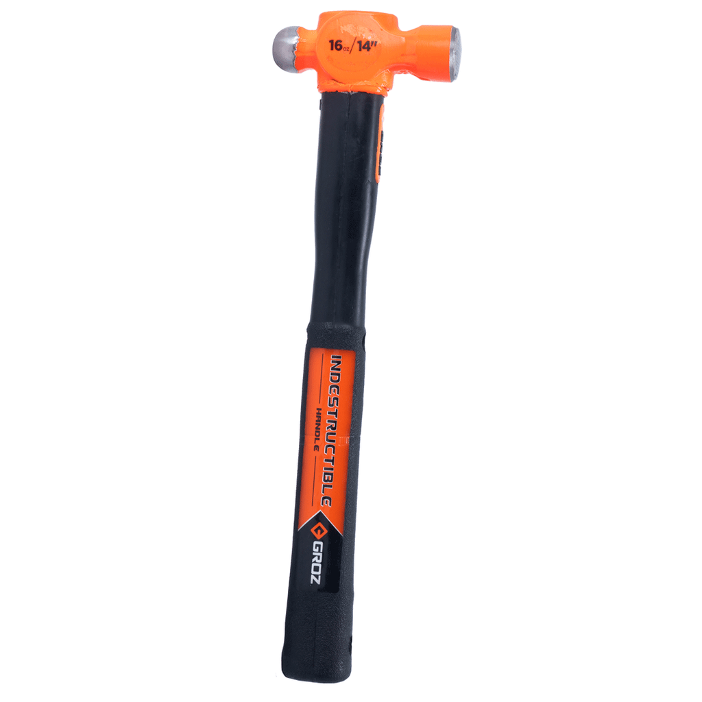 14" Indestructible Handle Ball Pein Hammer, 16 oz.