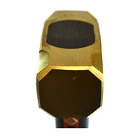 12" Indestructible Brass Striking Hammer, 2.5 lb.