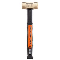 16" Indestructible Handle Brass Head Sledge Hammer, 4 lb.