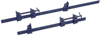 Duo Bar (Reversible) Clamp -  Capacity, 36" 42-inch - Duo-Action Sash Bar Clamp, Malleable Iron, Spring Loaded Pin