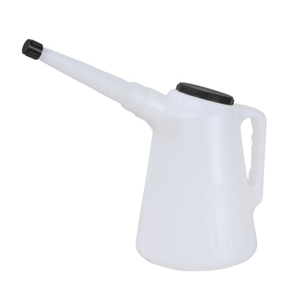 Plastic Measures with Flexible Spout - 1, 2, 3, 5, 6, and 8 Quart Capacities