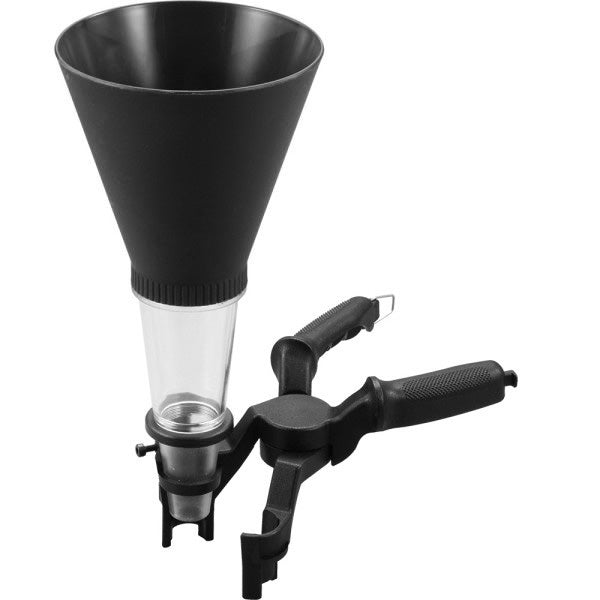 Universal Oil Funnel with adjustable clamp ring