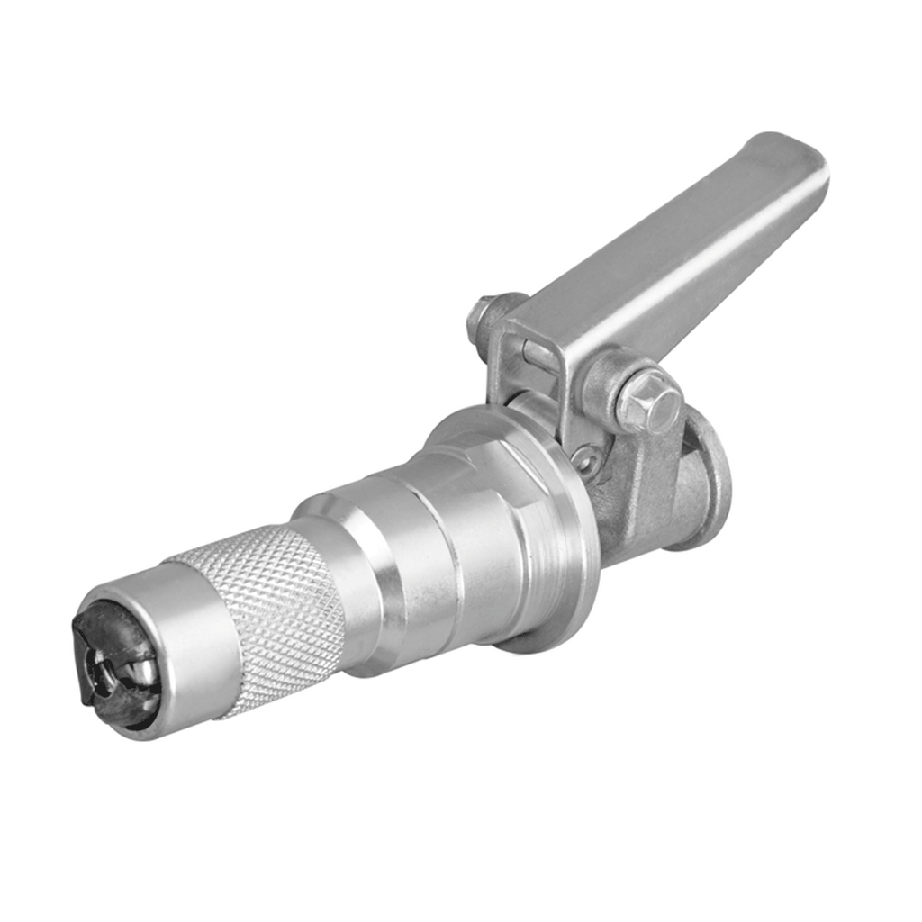 High Pressure Spring Loaded Grease Coupler, 3-Jaw