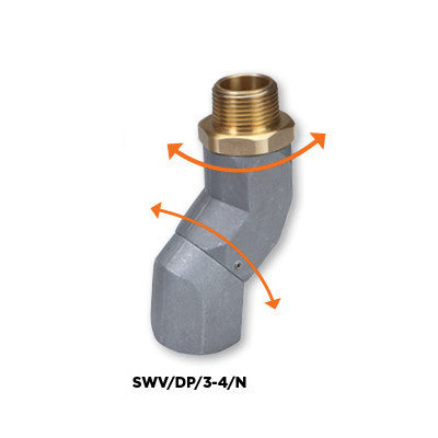 Fuel Nozzle Swivel 3/4 NPT x 3/4 NPT