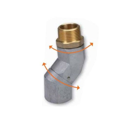 Fuel Nozzle Swivel 3/4 NPT x 3/4 NPT