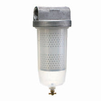 Groz 10-micron Fuel Filter Assembly, 1" NPT