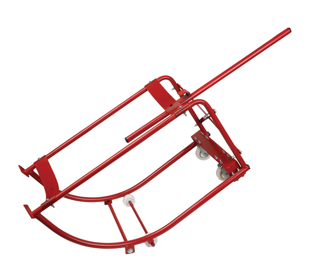 Drum Cradle with Axle, 2.5 inch diameter Wheels