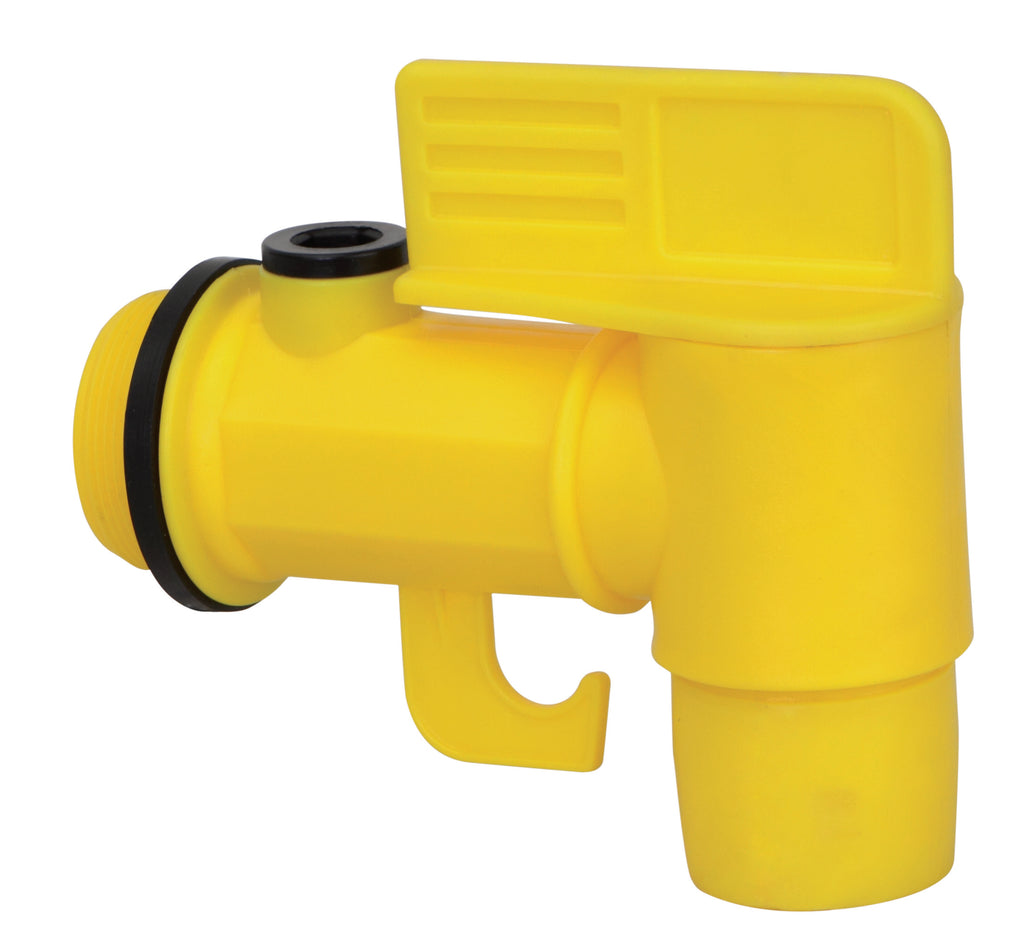 Drum Faucet / Drum Tap, 2" thread, with Bucket Hanger