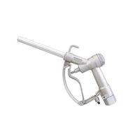 Manual Fuel Nozzle with Swivel and Straight Spout, 1" NPT Inlet, 1" OD Spout