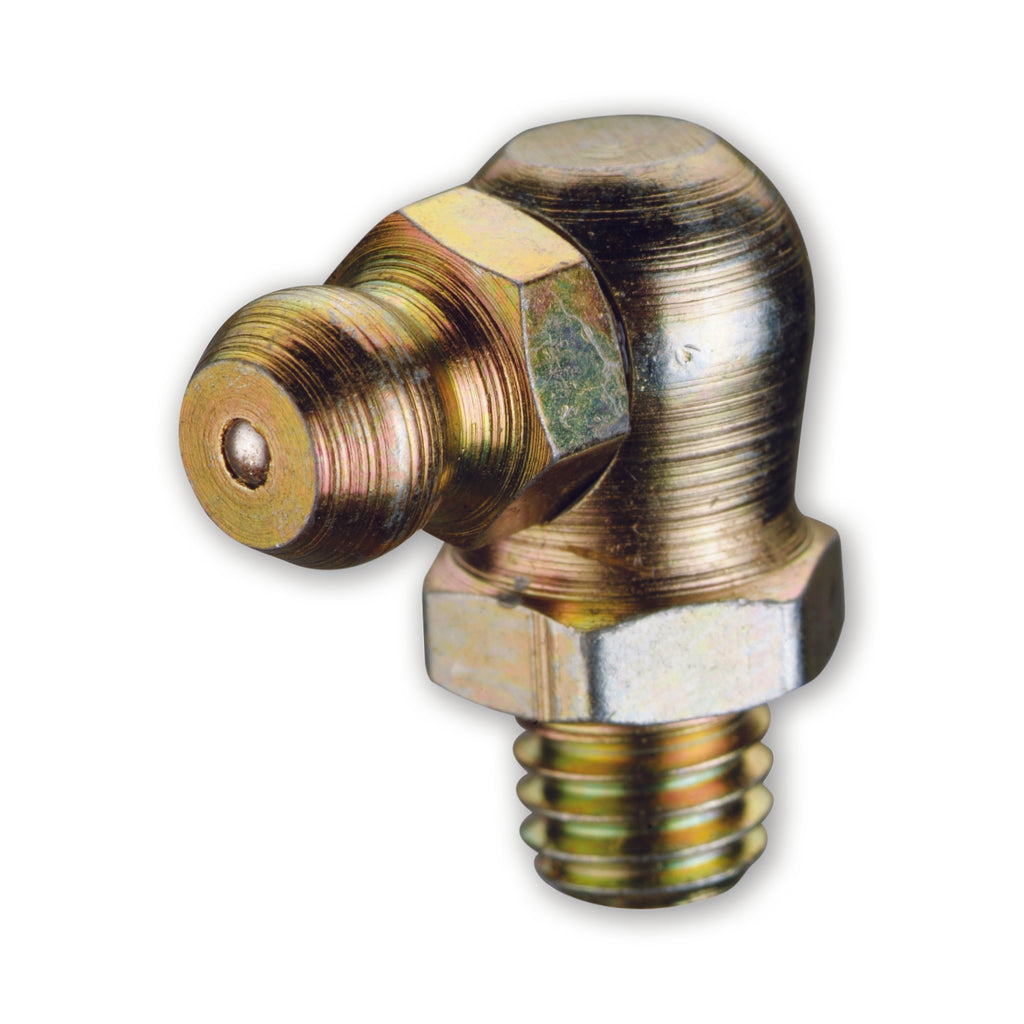 PROLUBE Steel Grease Fitting, 1/8"-27 Pipe Threads (PTF Special Short), 90° (Pack of 5)