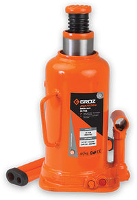 Welding Type Bottle Jack with Load, 4, 12, 20, 32, or 50 Ton Capacities
