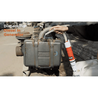 GROZ Battery Operated Liquid Transfer Pump | Self Priming | 3V DC Motor | D Battery Powered | for 5 Gal (20 L) Pails | for Diesel, Kerosene, Light Oils, Water Based Media | Portable & Simple