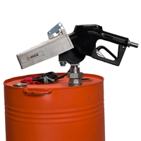 12V DC Electric Diesel Pump with Automatic Nozzle, Drum Mount Style