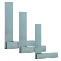Steel Precision Squares 3 Piece Set, 16 Micron Squareness, 2”, 4” & 6” Blade Lengths