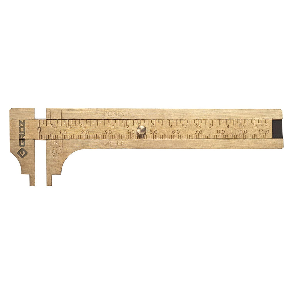 Pocket Brass Caliper - 4 Inch