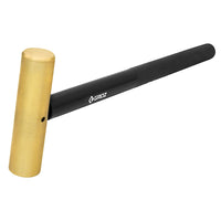 1-1/2" Brass Hammer with Black Oxidized Aluminum Handle, 3 lb.