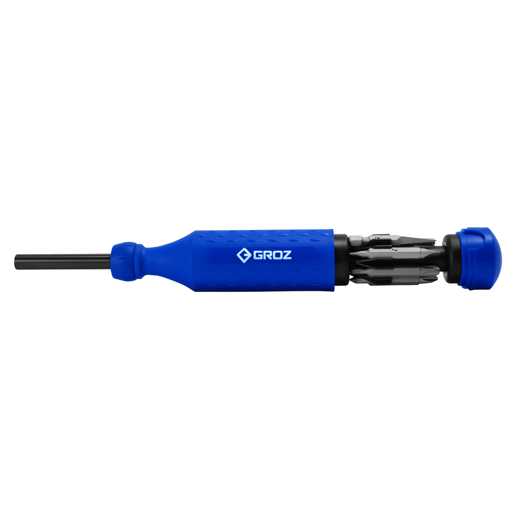 14-in-1 HVAC Screwdriver, with 14 interchangeable steel bits