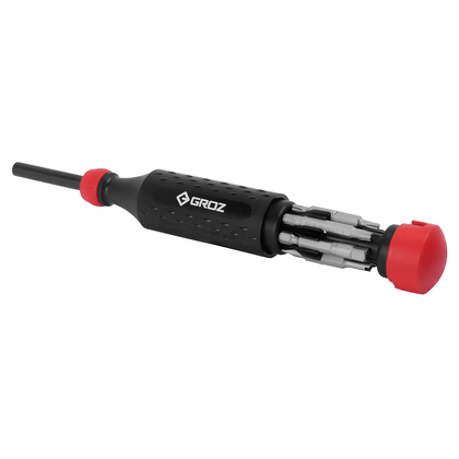 14-in-1 Automotive Screwdriver with 14 interchangeable steel bits