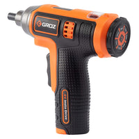 Cordless Screwdriver, 4V Insta Drive with 7 Bits, Retractable Cartridge & USB Charger