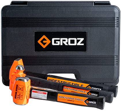 3 Piece Indestructible Handle Hammer Kit