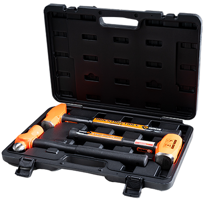 3 Piece Indestructible Handle Hammer Kit