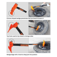 20" Indestructible Handle Tire Bead Breaker Hammer, 5 lb.