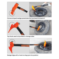 32" Indestructible Handle Tire Bead Breaker Hammer, 10 lb.