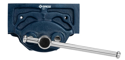 GROZ 7-Inch Rapid Action Wood-Working Vise | Made from Cast Iron | Rapid Release |