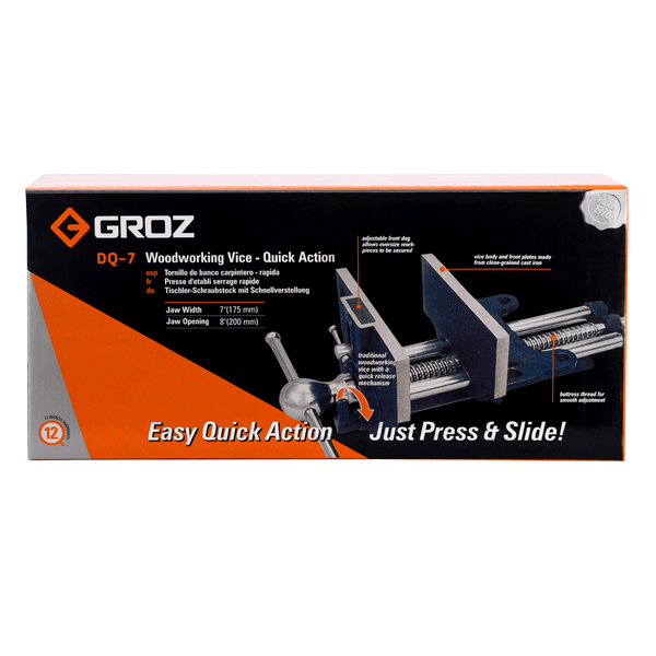 Quick Release Woodworking Vise, 7