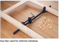 36" Duo Bar Clamps, Reversable Head and Slide