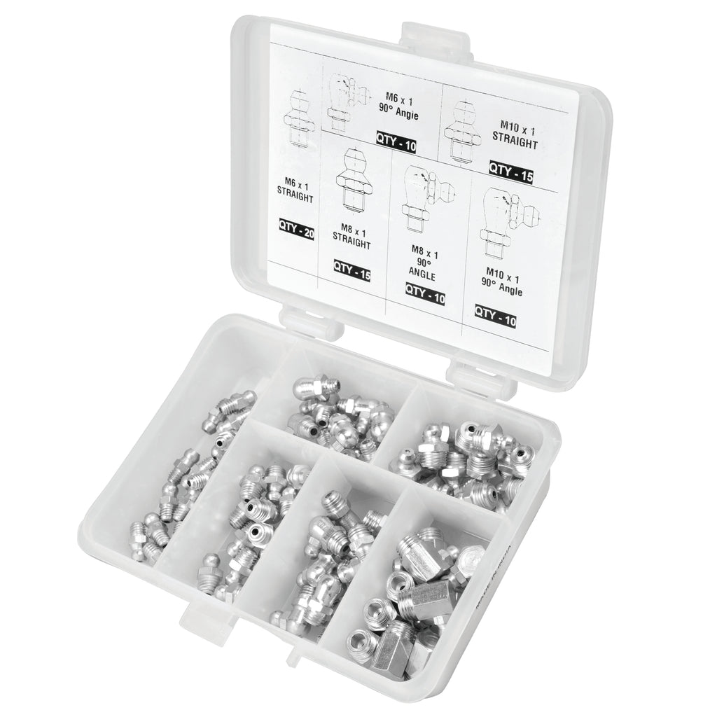 PROLUBE 80 Piece Metric Grease Fitting Set
