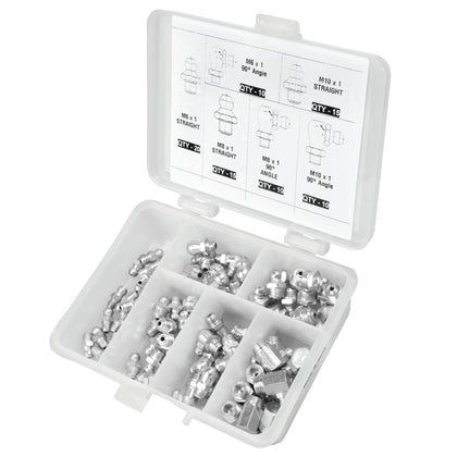 PROLUBE 80 Piece Metric Grease Fitting Set