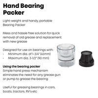 Groz Hand Operated Bearing Packer