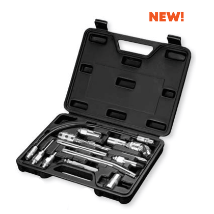 PROLUBE 11 piece Standard Greasing Accessory Kit, Quick Connect