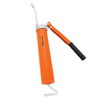 Value Lever Grease Gun, Orange Barrel