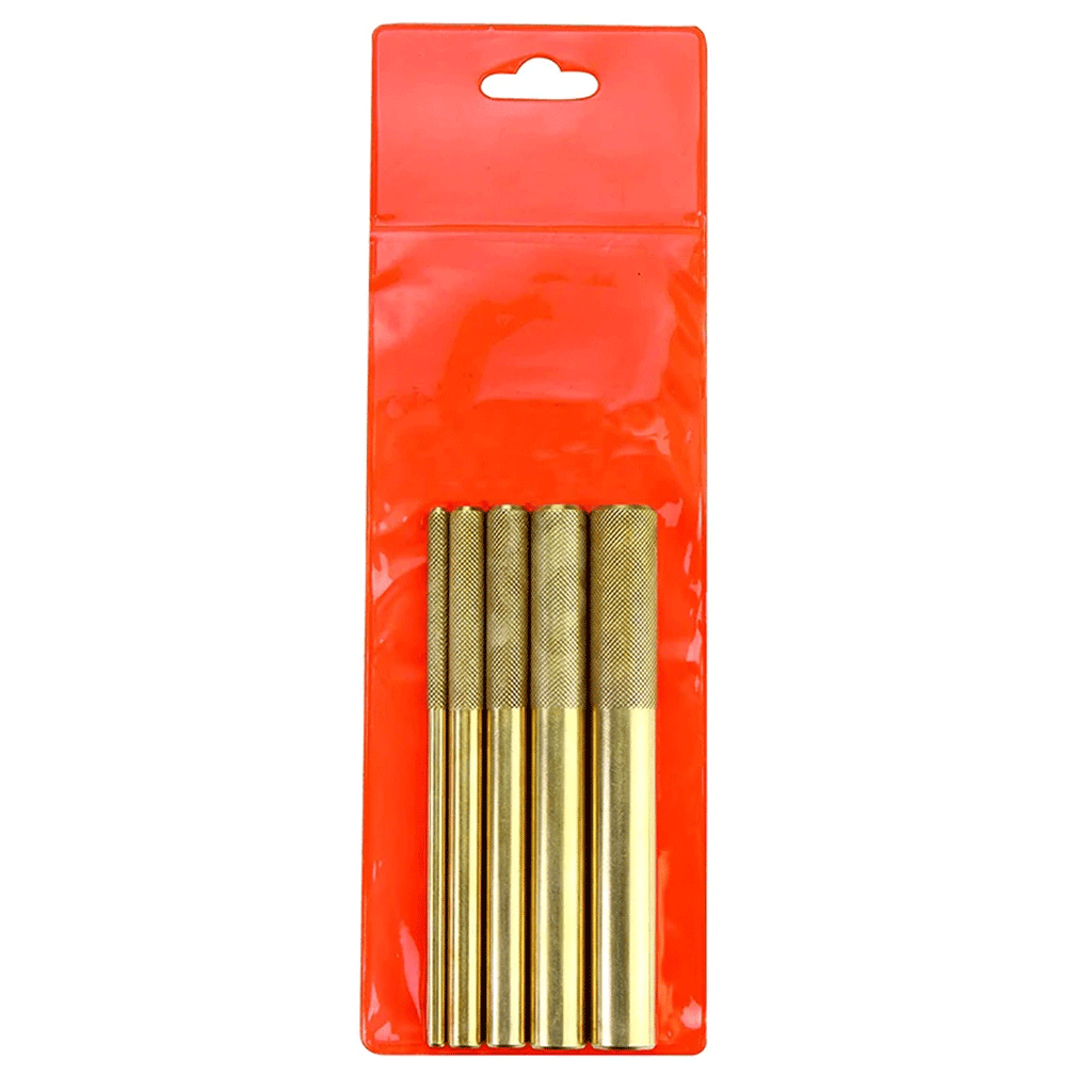 Brass Drift 5pc. Punch Set (6mm), (Pack of 5) – GROZ USA