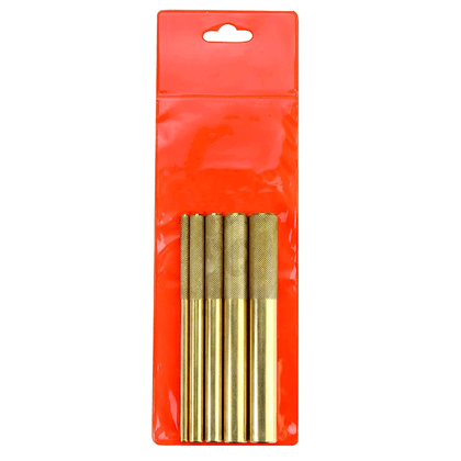 Brass Drift 5 piece Punch Set, (Pack of 5)