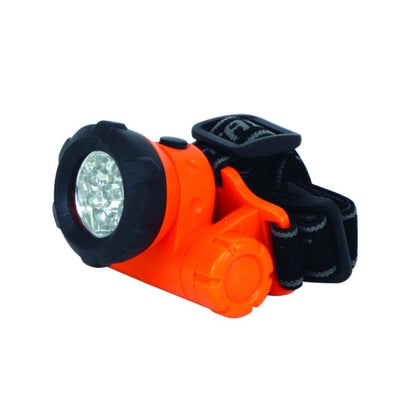 Groz 55036 LED 9W Rechargeable Site Lamp with Orange Handle